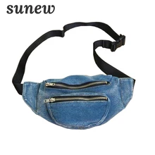 Джинсовая сумка поясная сумка для женщин Слинг Грудь поясная сумка Сумка Поясная Сумка Heuptasjes Tap Heup Tassen Vrouwen поясная сумка K035