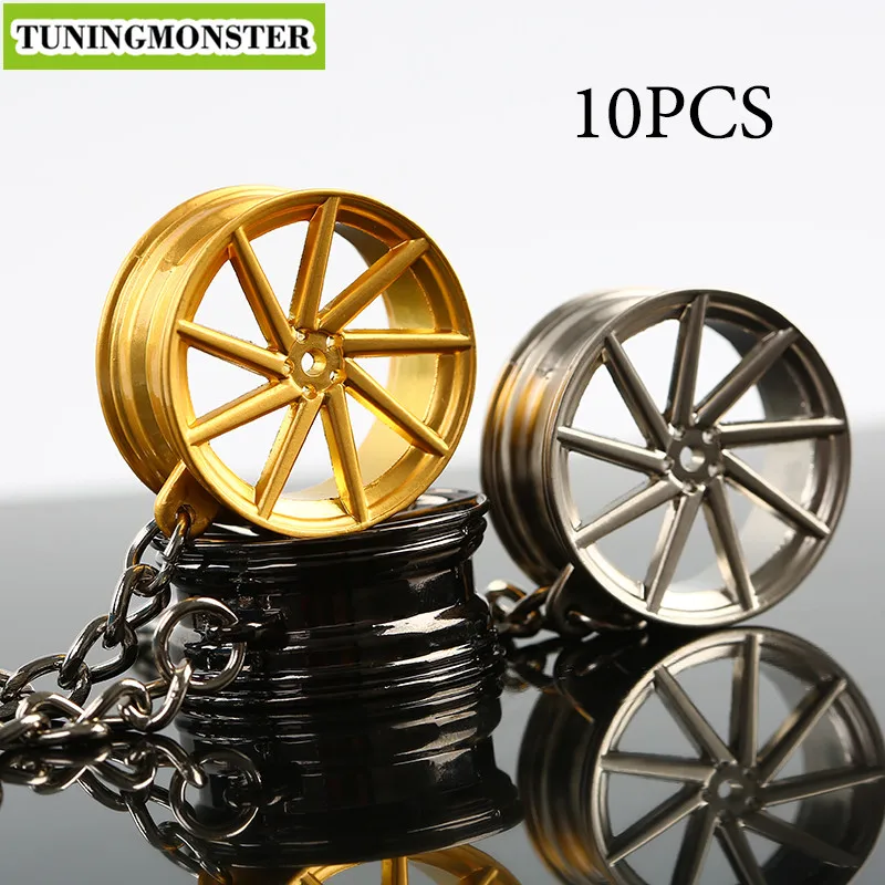 10 шт. брелок для ключей автомобиля VOSS CVT|wheel rim keychain|car keyrings keychainkeychain |