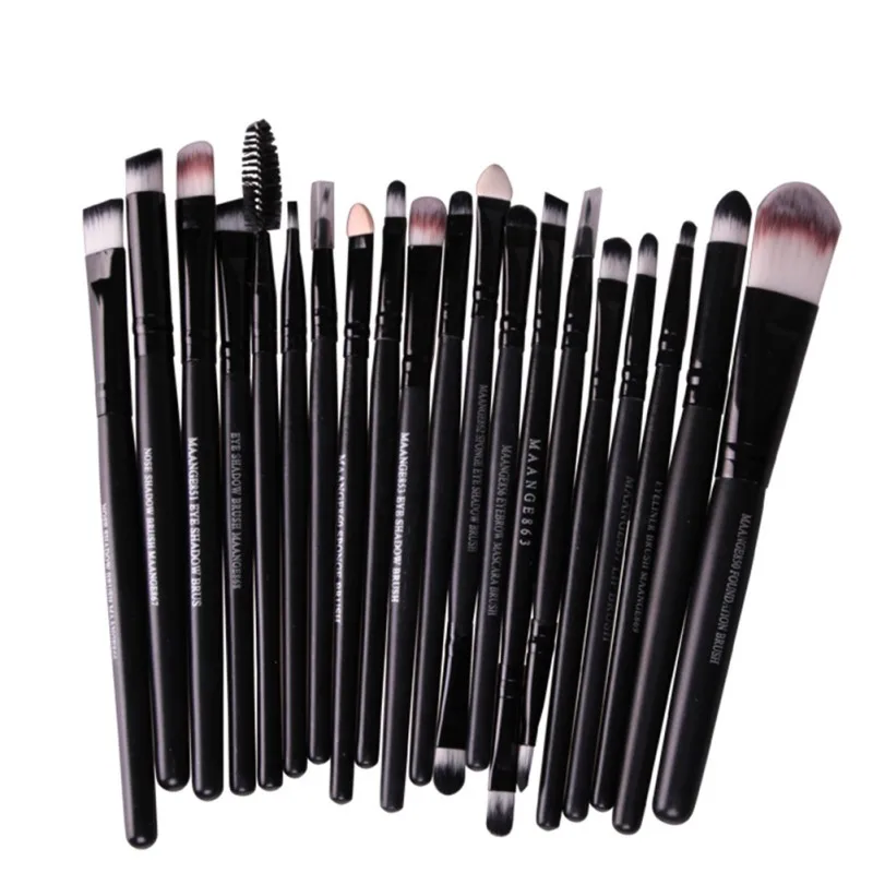 

High Quality New 20pcs Makeup Brushes Synthetic Make Up Brush Set Tools Accessories Professional Cosmetics Kit