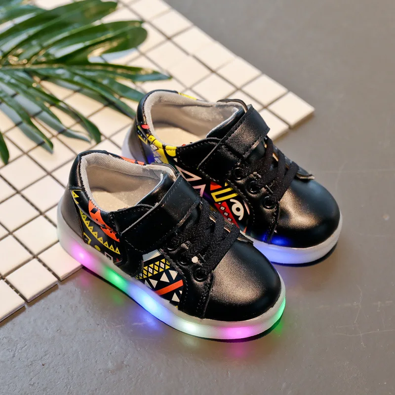 Spring Autumn Kids Glowing Shoes Boys Girls Sneakers Spring Autumn Kids Glowing Shoes Boys Girls Sneakers
