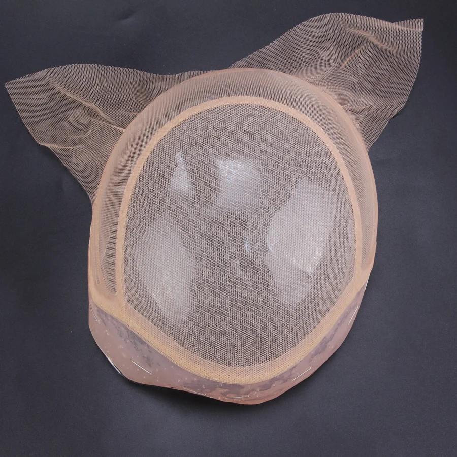 

Alileader New Products Brown Silicone Lace Front Wig Cap Popular Wig Accessories Swiss Lace Hair Net Lace Wig Cap 1Pcs/Pack