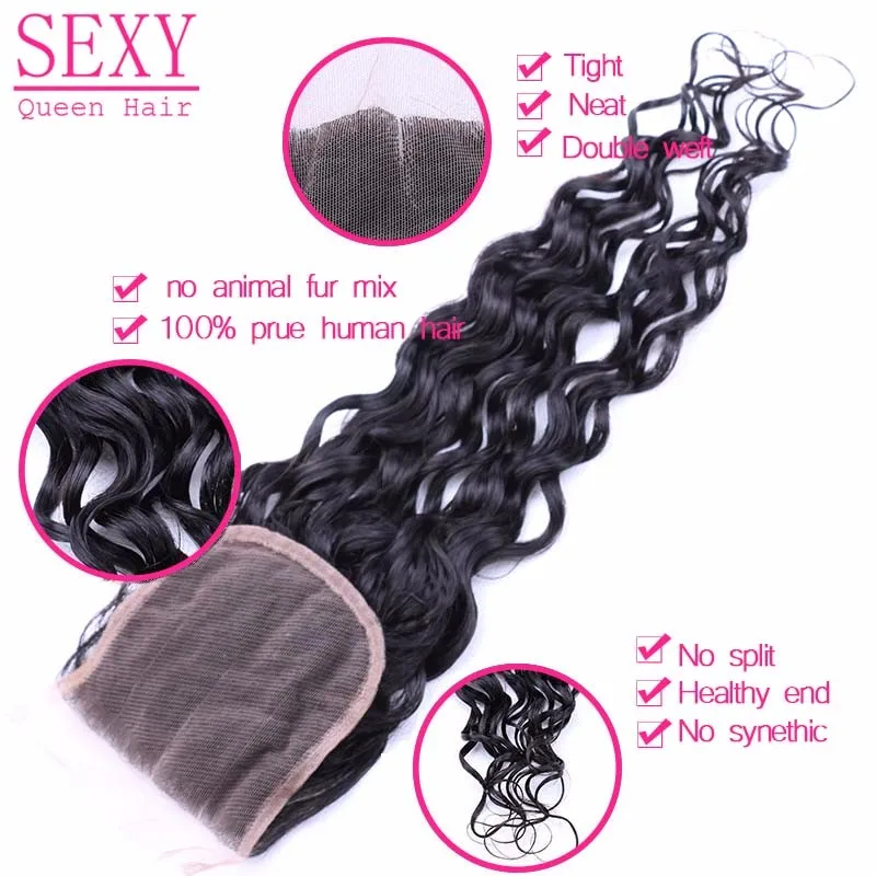 human hair with closure