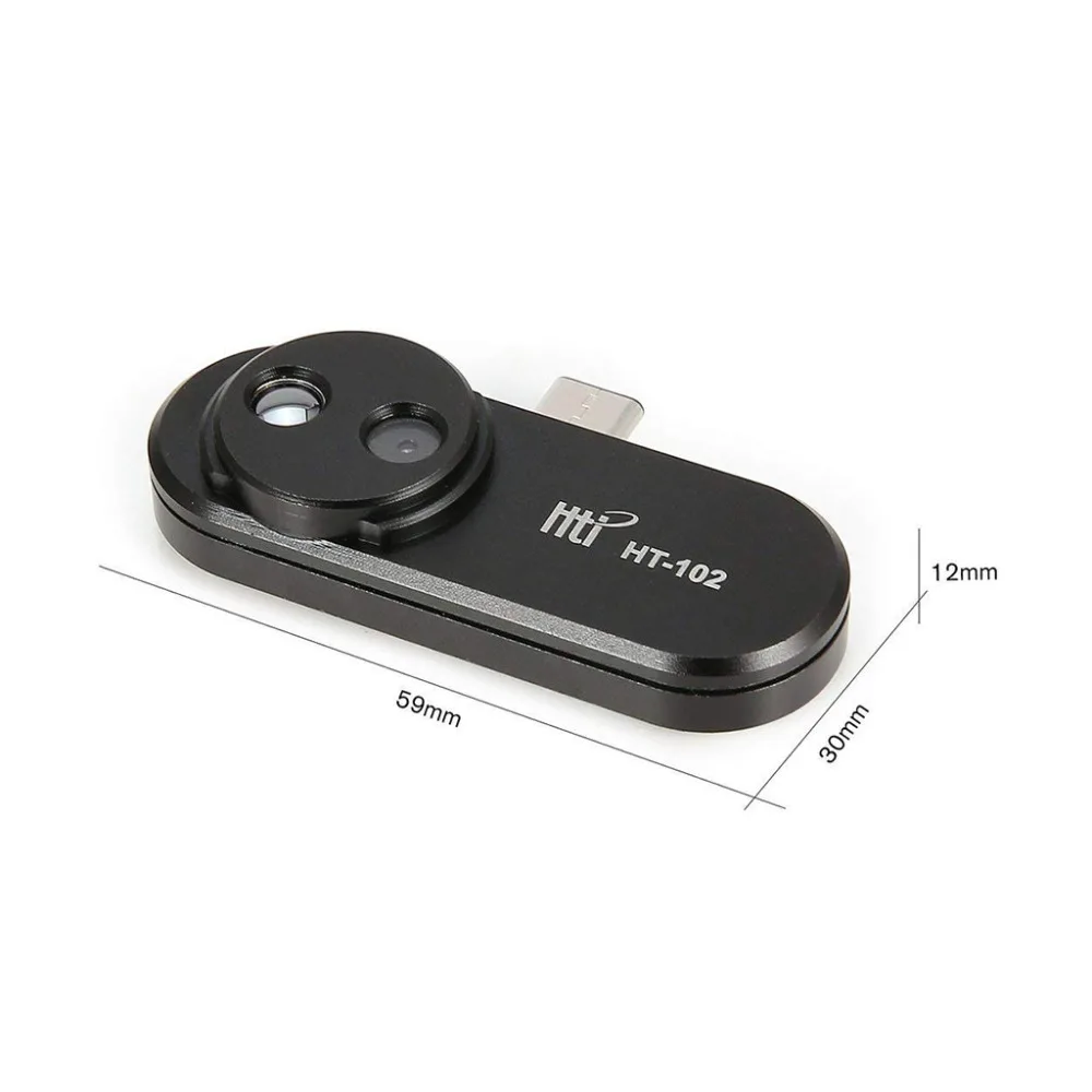 HT-102 телефон тепловизор обнаружения для Android Тип C тепловизор температура детектор Поддержка видео фотографии запись