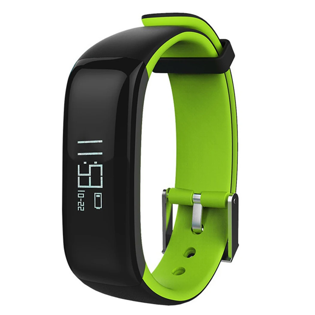 P1 Bluetooth Smart часы браслет группа крови Давление монитор сердечного ритма IP67