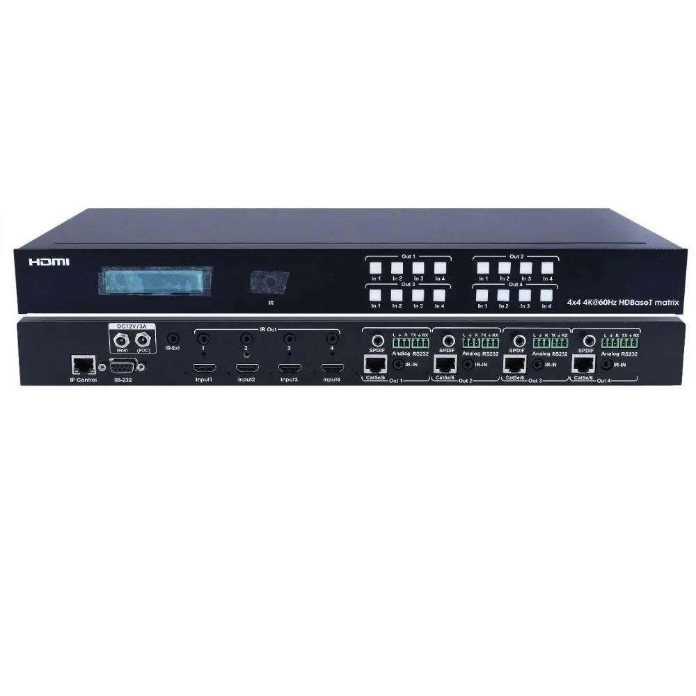 4X4 HDBaset matrix MX07 1