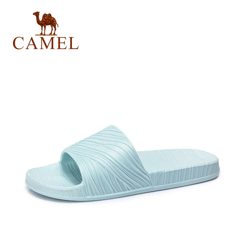 CAMEL/новые женские модные простые повседневные домашние тапочки из ПВХ мягкие
