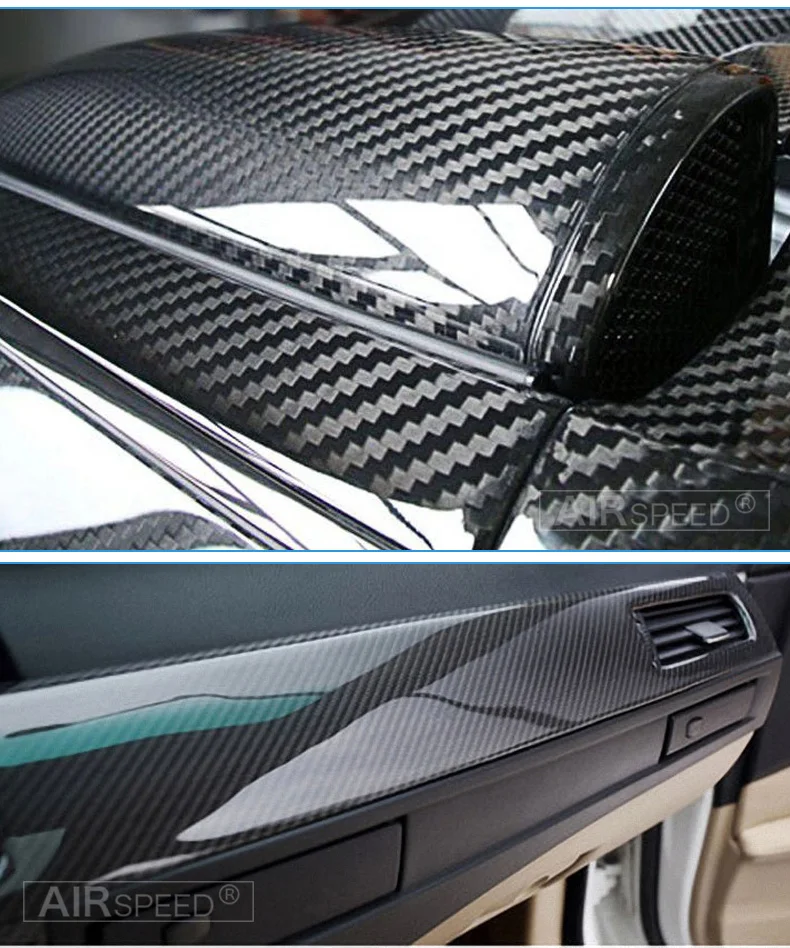 200mmX1520mm 5D Carbon Fiber Vinyl Film Glossy Warp Motorcycle Interior Car Sticker Accessories Automobiles Car Styling (4)
