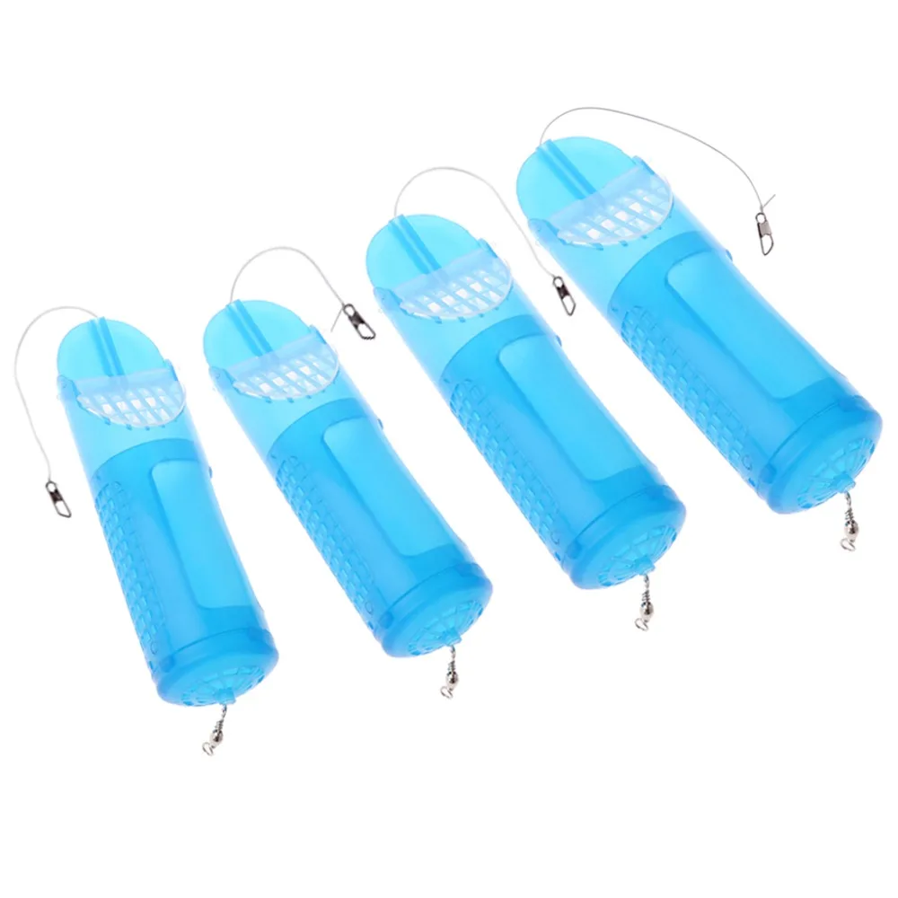 

Fishing Feeder Plastic Artificial Bait Lure Cage Carp 4 Size Tackle Accessories