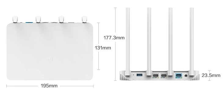 Xiaomi Router 3G WiFi Repeater 2.4G/5GHz Dual 1167Mbps Wifi Extender 128MB Band 256MB Memory APP Control MI Router wifi