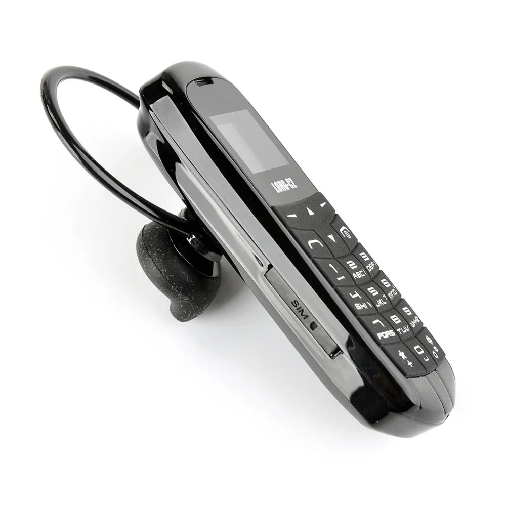 LONG-CZ J8 ماجيك صوت بلوتوث المحمول المسجل FM البسيطة الخليوي بلوتوث 3.0 سماعة أصغر هاتف محمول الهاتف المحمول