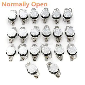 

2PCS Normally Open KSD301 10A 250V 40-135 degree Bakelite KSD-301 Temperature Switch Thermostat Sensor 50 60 65 70 75 80 90 100