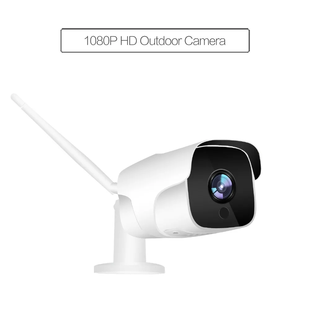 

Yobang Security 1080P Waterproof Video Bullet IP Camera 1MP Wireless Wifi Outdoor CCTV Surveillance Camera Support 64GB TF Card