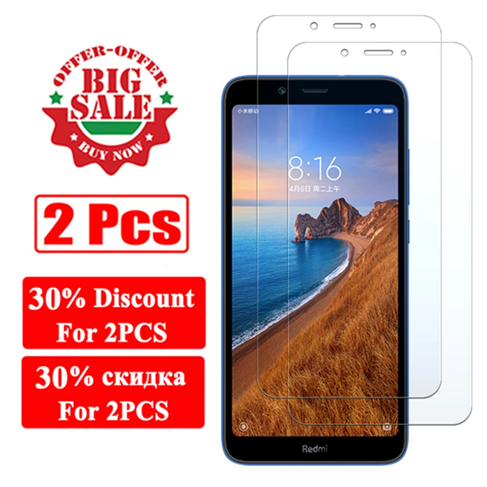 Защитное стекло 9H для Xiaomi redmi 7a, Защита экрана для redmi 5a, закаленное стекло для redmi 4a, A7, A6, A5, A4, защитная пленка