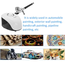 Портативный распылитель, ручка, распылитель краски, воздушный компрессор, набор для макияжа, художественная краска, ремесло, спрей для торта, модель, Красивые наборы аэрографов