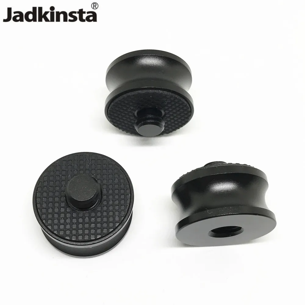 

Jadkinsta High Quality 3/8 Male to 1/4 Female Aluminum Alloy Tripod Screw Tripod Quick Release Board Screw Adapter