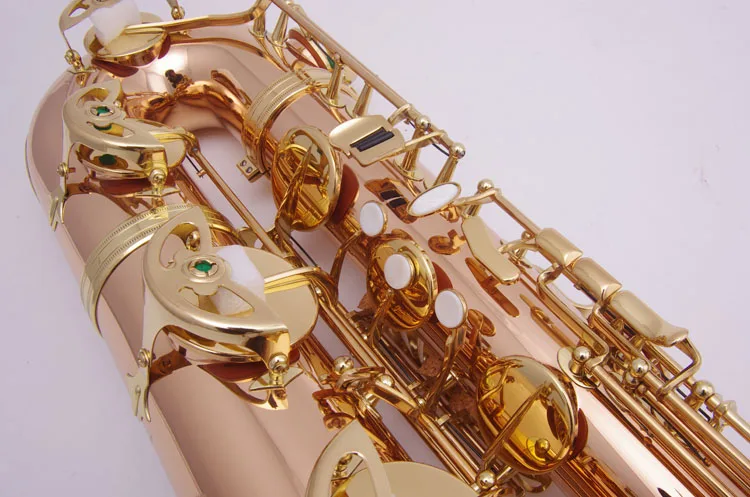 Профессиональный Саксофон инструмент cadeson b-963gb EB баритон Саксофоны латунные трубки золотой лак saxofone бемоль с случае Бесплатная доставка