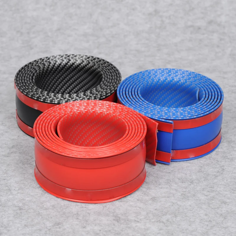 

Car Styling Door Sill Protector Carbon Fiber Moulding Strip Trim Front Bumper Lip Kit Cover Trunk Stickers For BMW