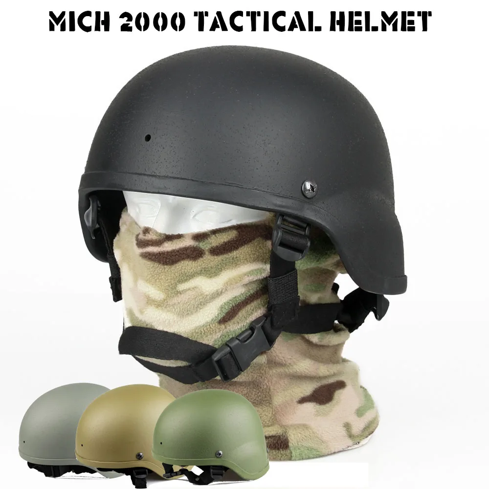 

PPT High Quality Tactical 54CM To 62CM Head Size MICH 2000 Men Helmet For Hunting CS Wargame HS9-0072