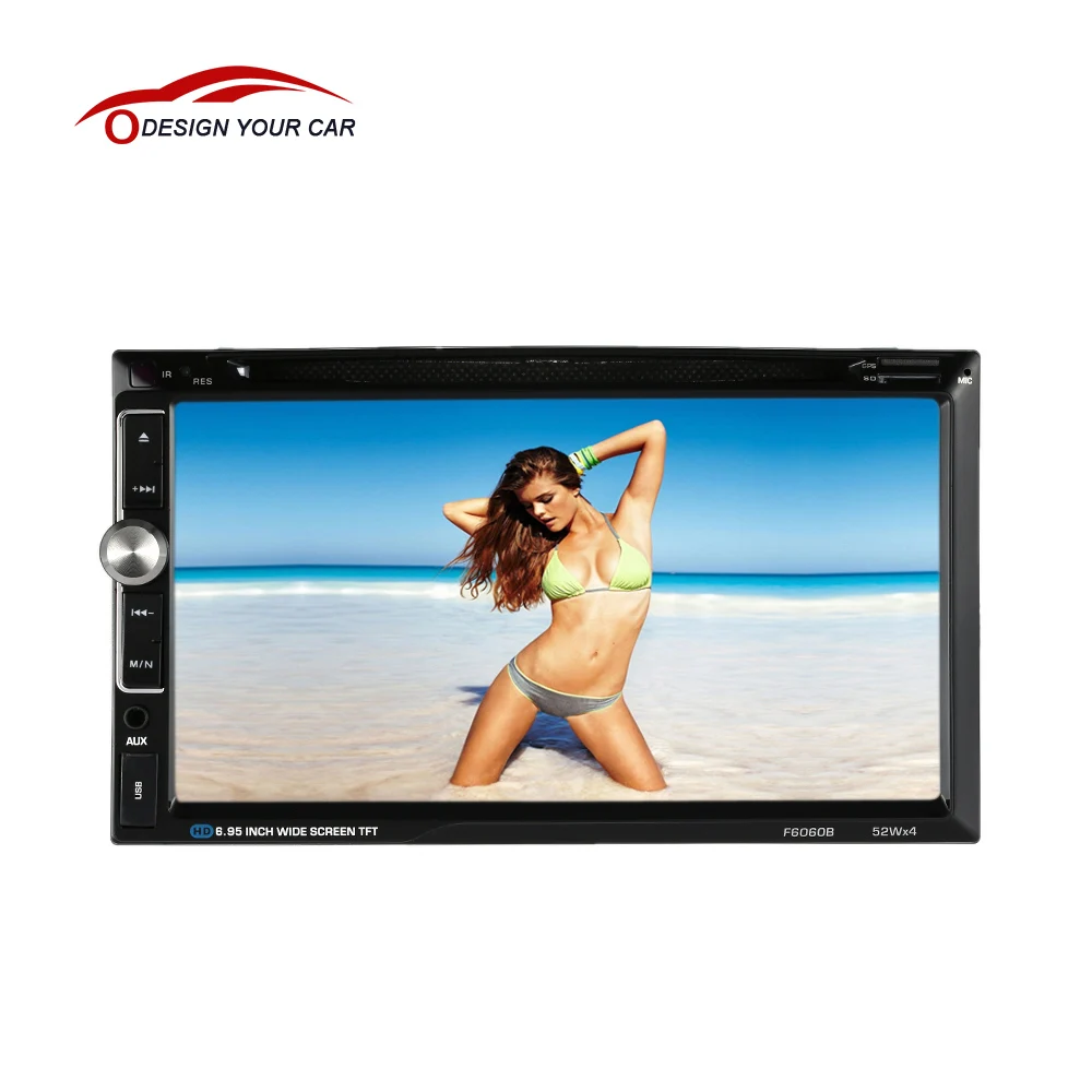 

Universal Double 2 Din Car DVD player Car Autoradio Video Multimedia MP3/4/MP5 Player Car Stereo audio player BT 7'' TouchScreen