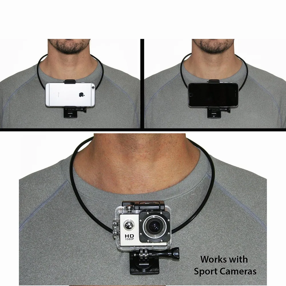 

For Phone Holder POV Wearable Smartphone Mount For iPhone 7 plus for Huawei for Xiaomi Go Pro Gopro Hero Accessories