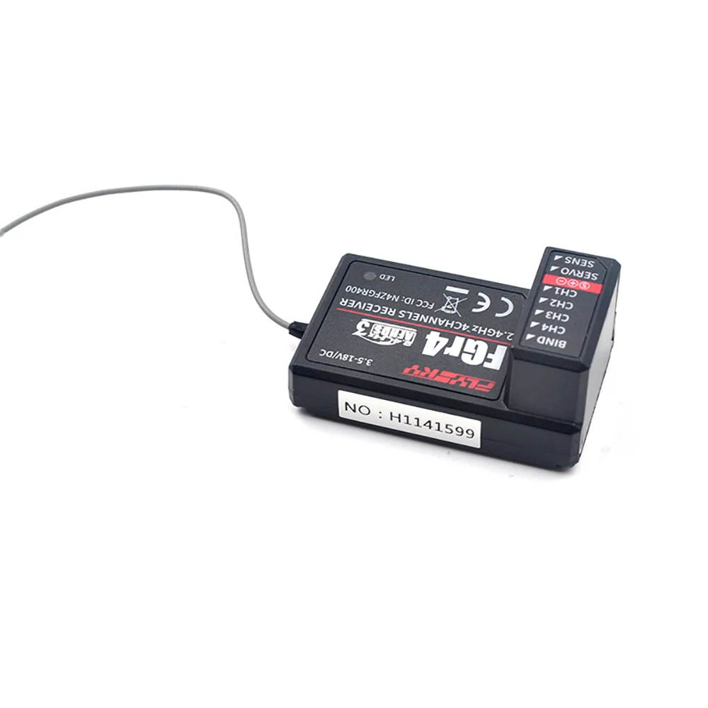 

RC Car FS-FGR4 Receiver 2.4Ghz 4CH AFHDS3 for FlySky Noble FS-NB4 Transmitter for Traxxas HPS HPI RC Boat