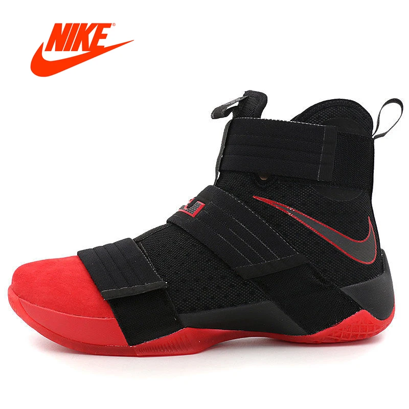 

Original New Arrival Official NIKE LEBRON SOLDIER 10 Men's Cool Camouflage Basketball Shoes Sneakers
