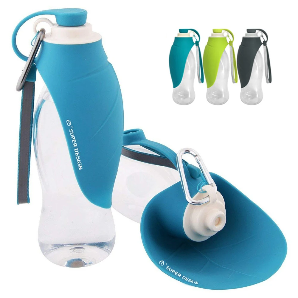 580m'l Sport Portable Pet Dog Water Bottle For Small Large ...