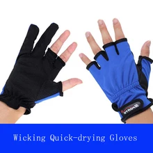 Fishg fingerless gloves sunscreen breathable wear non-slip Fishing tackle suppliesin selling A0021