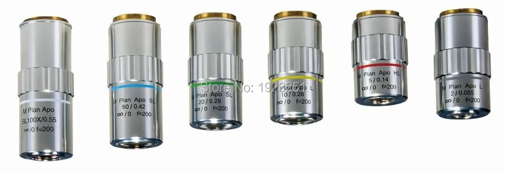 

Scientific Top Mitutoyo style95mm Visible LWD M Plan APO 2X/ Microscope Advanced M PLAN APO Objective for Semi Inspection
