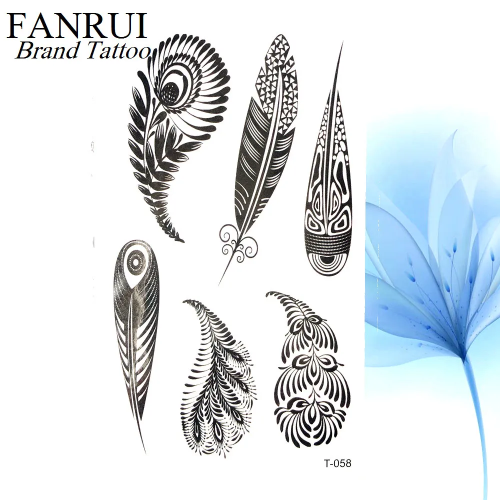 3d Feather Tattoo Designs