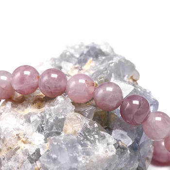 perles quartz rose