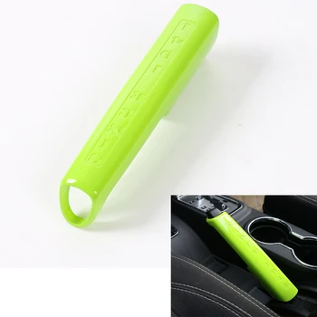 

YAQUICKA ABS Auto Car Hand Parking Brake Cover Trim Styling Fit For Wrangler 2007-2016 Light Green