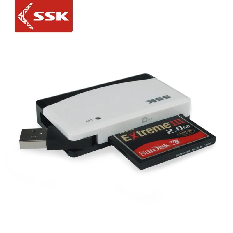 USB2.0 высокоскоростной мульти в одном кард-ридер TF SD CF кард-ридер 057