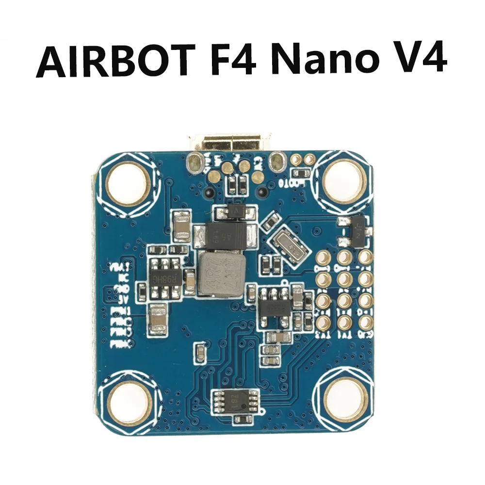 AIRBOT F4 Nano V4 Плата контроллера полета ICM20608 гироскоп для RC FPV гоночный кросс Дрон