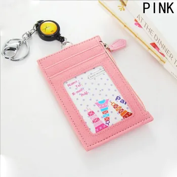 

Leather Mini Tassel Women Card Holder Cute ID Key Card Holders Girl's Fringe Change Coin Purse Keychain