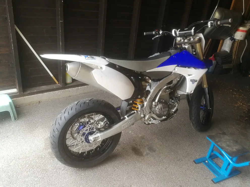 BIKINGBOY колесо для супермото обод концентратора спереди и сзади 3,5 4,5X1" для Yamaha YZ250F YZ450F 14, 15, 16, 17, 18 соответствуют YZF 250 YZ-F 450 36 спиц