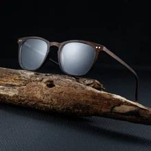 Блокировки синий свет очки деревянный каркас модные очки для чтения Анти-усталость UV400 Для мужчин очки женщина настраиваемые объектив W4416-1