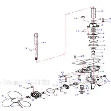Подводное устройство корпус компоненты для hidea HD3.5FHS
