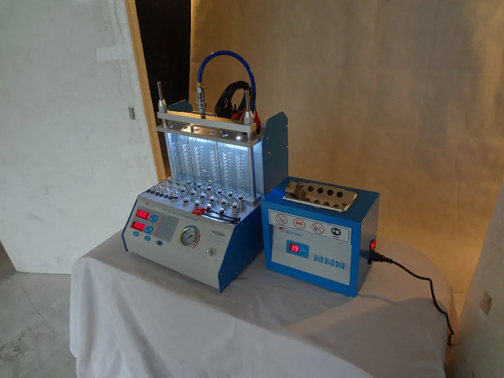 Auto 6Jars Fuel Injector Tester and Ultra Cleaner MST A360 car nozzle