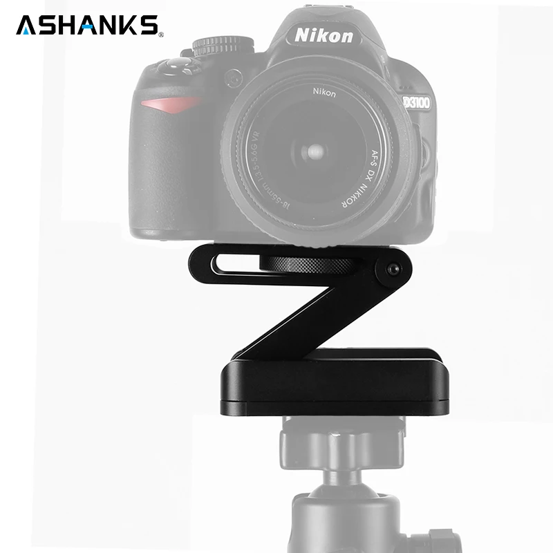 ASHANKS Z Тип наклона Штативная головка гибкий складной Z Pan для Canon Nikon sony DSLR камеры алюминиевый сплав Высокое Качество Гарантированный металл