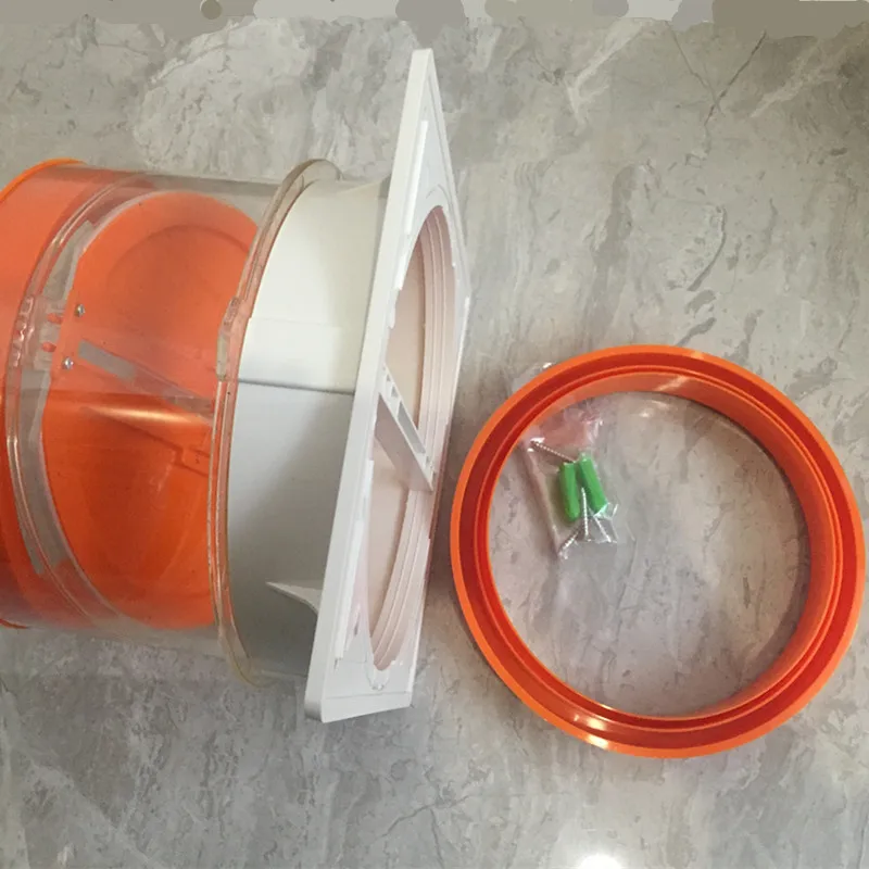 Longxing Kitchen Flue Check Valve Public Flue Check Valve Range Hood anti-odor Valve Bathroom smoke-proof Check Valve 150-180mm