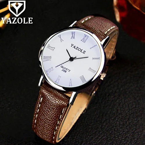 Женские кварцевые часы YAZOLE модные наручные Hodinky Montre Femme|Женские часы| |