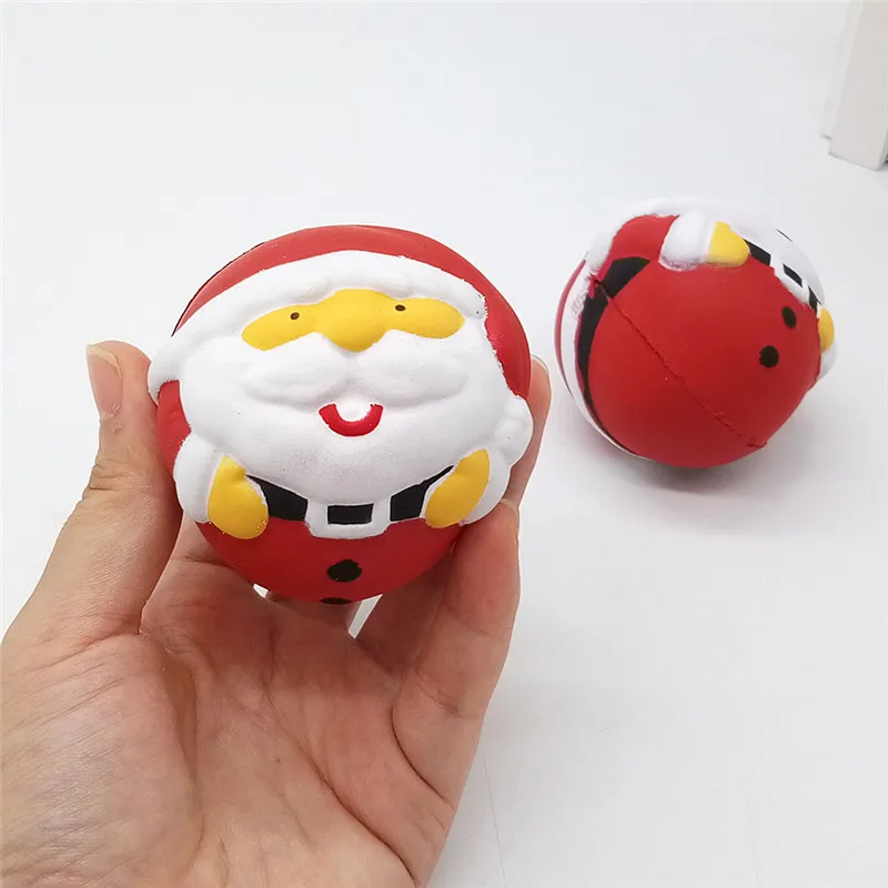 New Funny Christmas Squishy Slow Rising Toys Cute Cartoon Santa Claus Snowman Xmas Penguin Squishies Squeeze Stress Relief Toy (8)