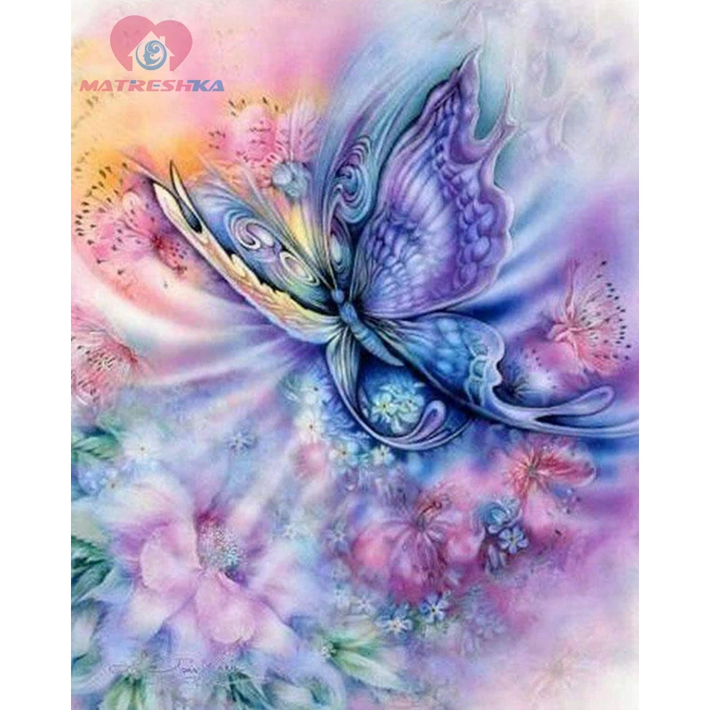 

Full Square/Round Drill 5D DIY Diamond Painting completely "butterfly" Embroidery with diamonds Picture by rhinestones Beadswork