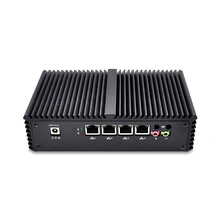 Qotom Pfsense Mini PC i5 i3 Micro Computer Linux Ubuntu Fanless Mini PC Server Dual Core Firewall ASE-NI Industrial Computer