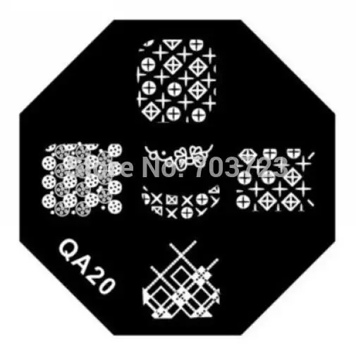 Серия QA трафаретная штамповка Шаблон Печать пластина для получения изображений