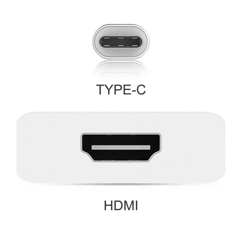 Usb type-C к HDMI 4 K HD Thunderbolt 3 адаптер USB-C док-станция папа USB C к женскому HDMI конвертер для MacBook Pro/Air