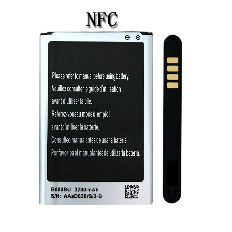 

OHD 3200mAh Lithium-ion Replacement Battery B800BU B800BC B800BE for Samsung Galaxy Note 3 III N9000 N9005 N9006 N9009 with NFC