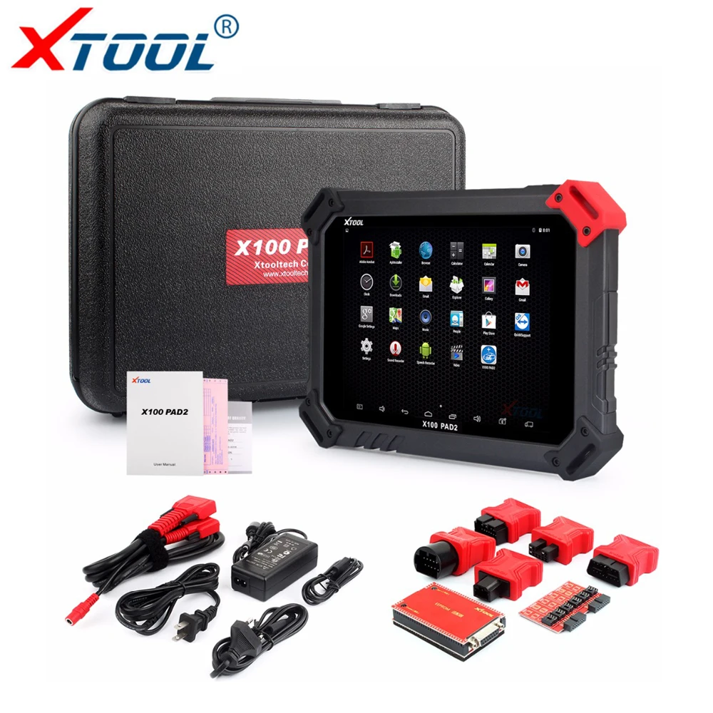 XTOOL X100 PAD2 Pro KC100 Wi Fi и Bluetooth профессиональный инструмент диагностики/ключевой
