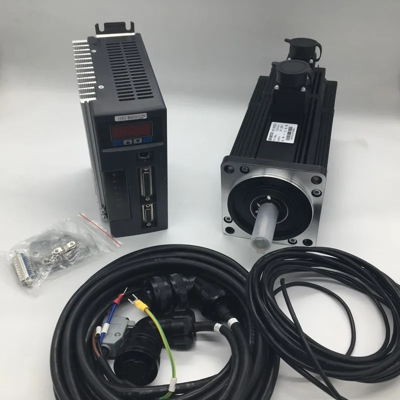 3.8KW 15NM NEMA52 130 мм фланцем по той же цене 220V 2500R/мин AC комплекты сервоприводов с